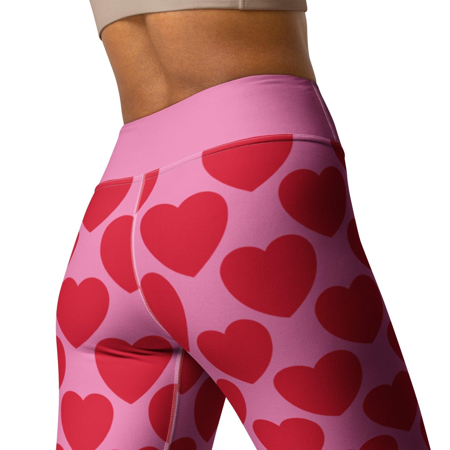 ELLIE LOVE red - 2 - Yoga Leggings - SHALMIAK