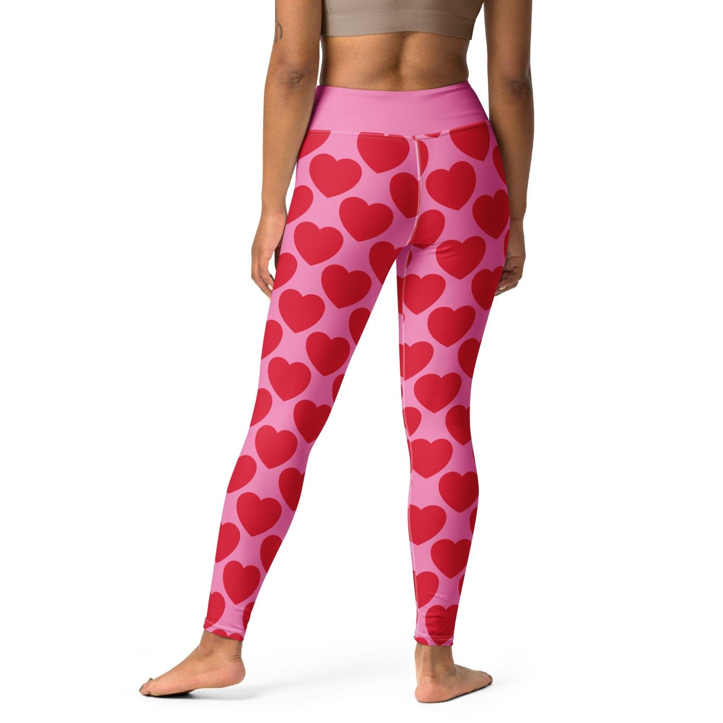 ELLIE LOVE red - 2 - Yoga Leggings - SHALMIAK