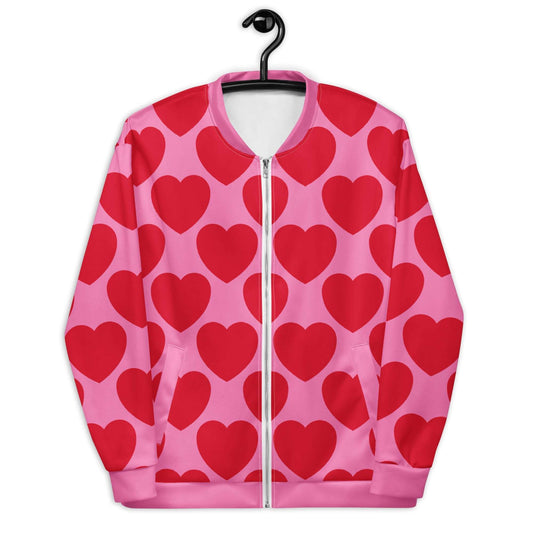 ELLIE LOVE red - Bomber Jacket - SHALMIAK
