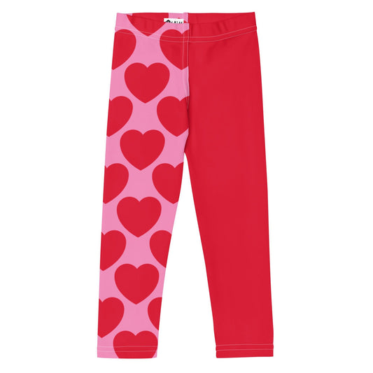 ELLIE LOVE red - Kids' Leggings - SHALMIAK