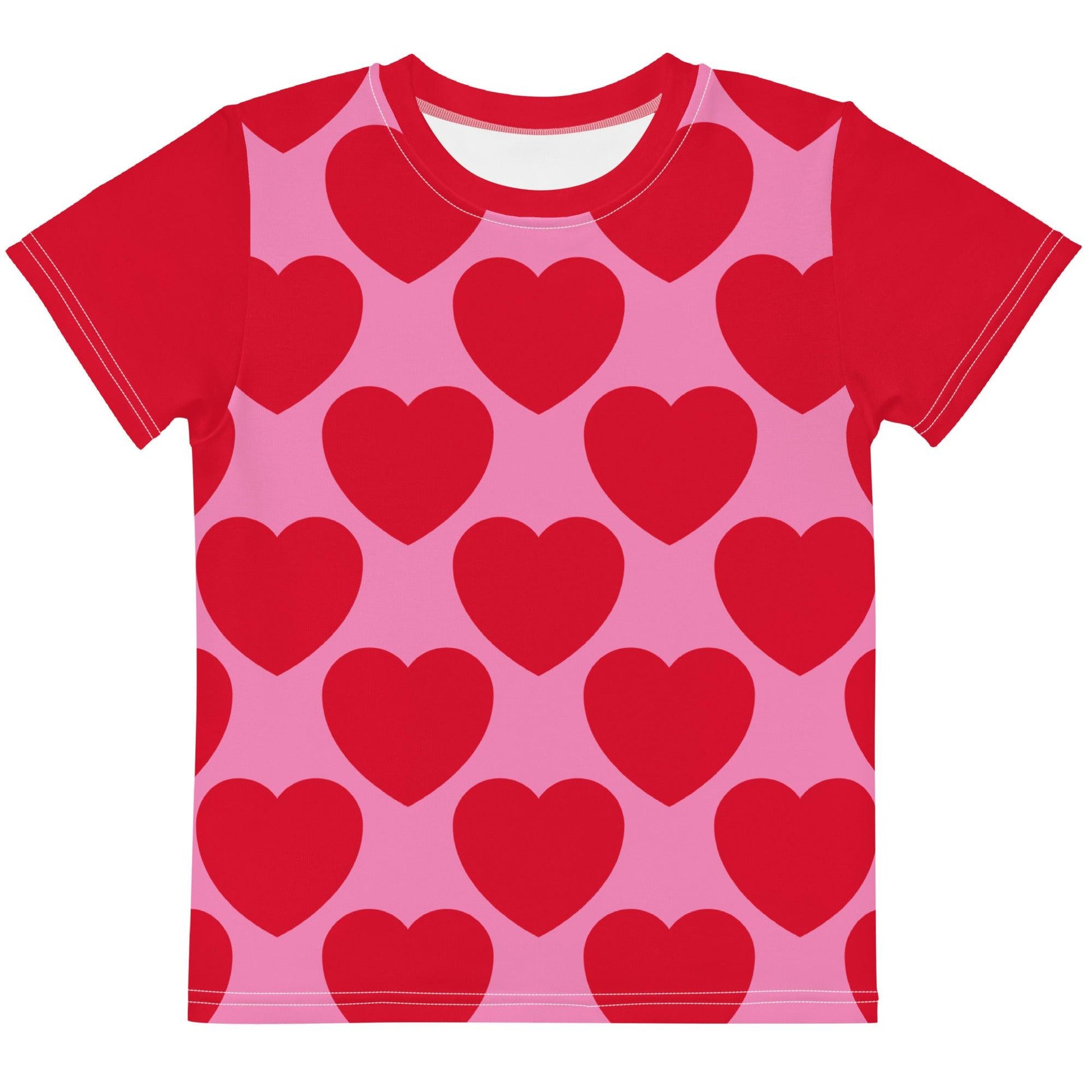 ELLIE LOVE red - Kids' T-Shirt - SHALMIAK