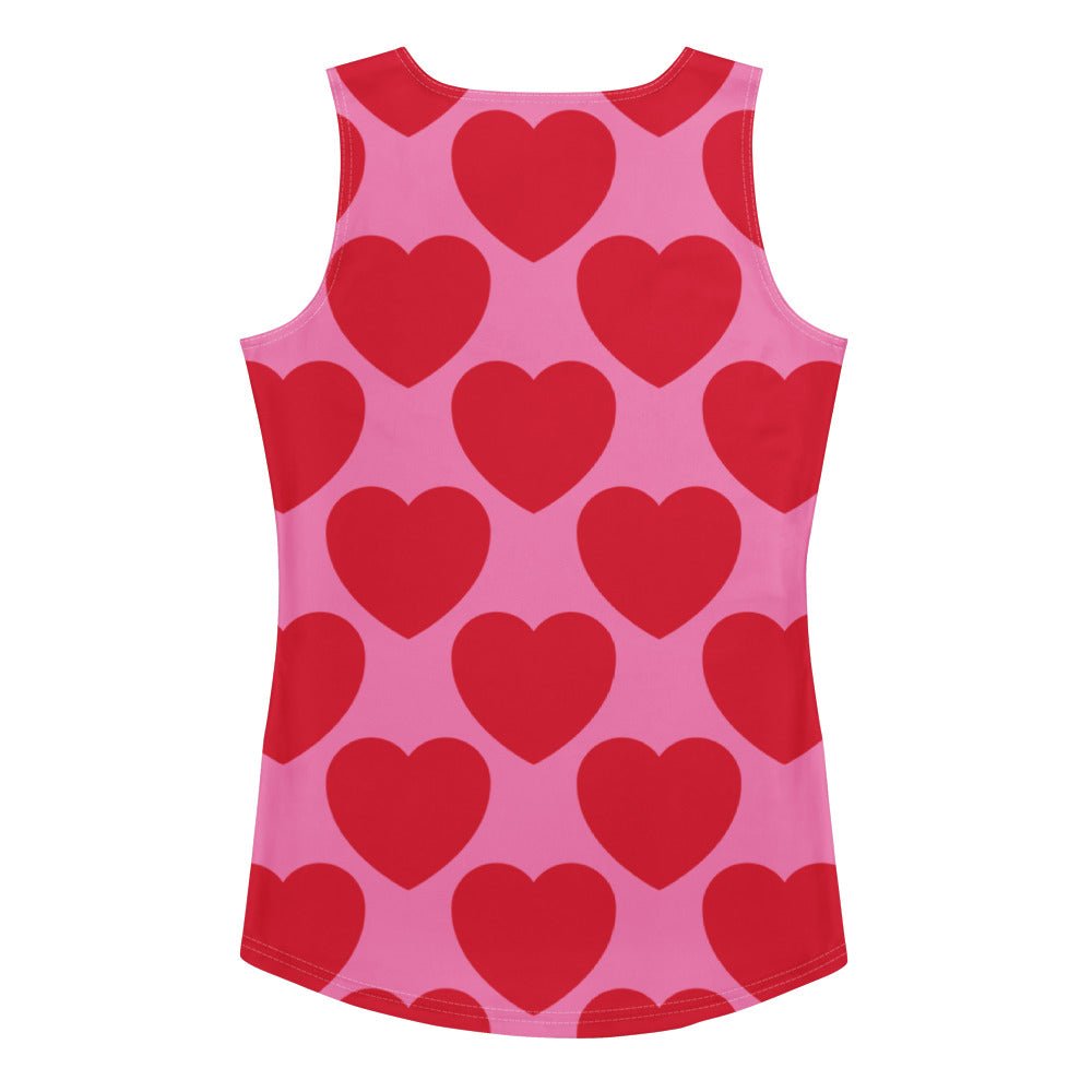 ELLIE LOVE red - Tank Top - SHALMIAK