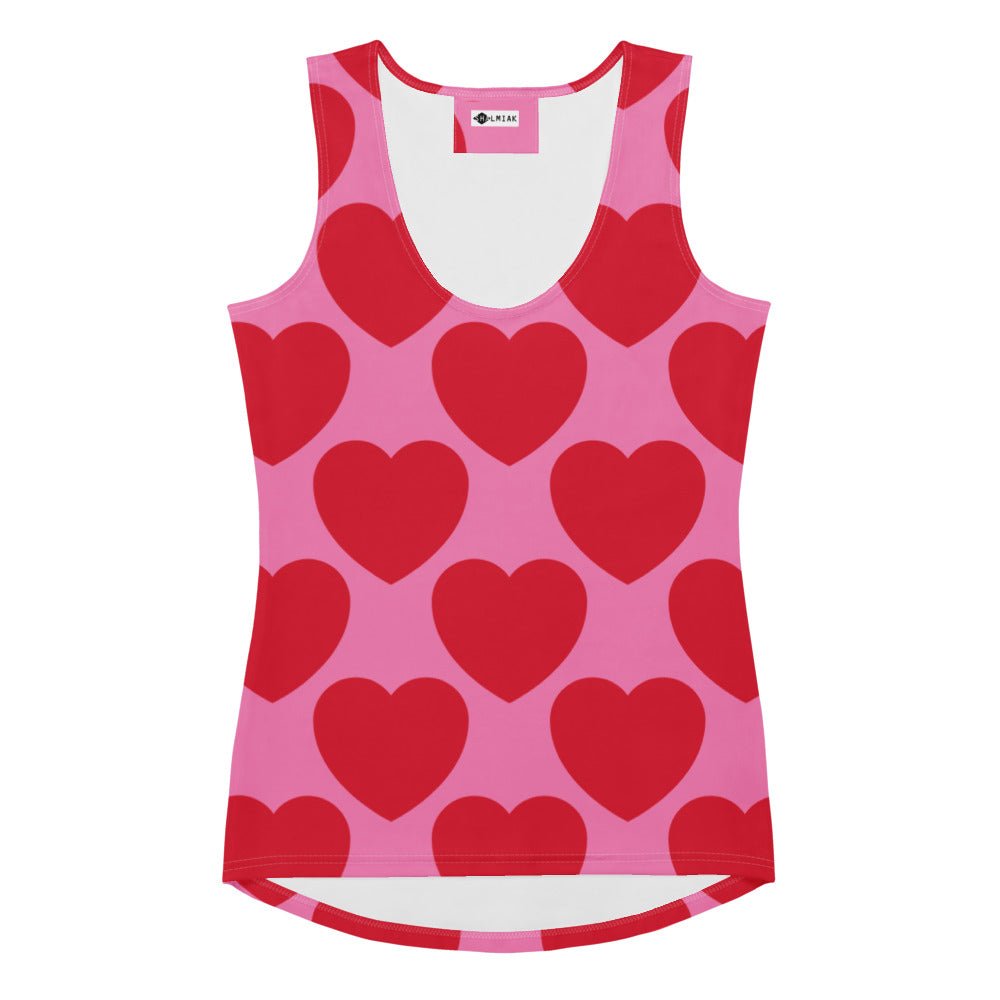 ELLIE LOVE red - Tank Top - SHALMIAK