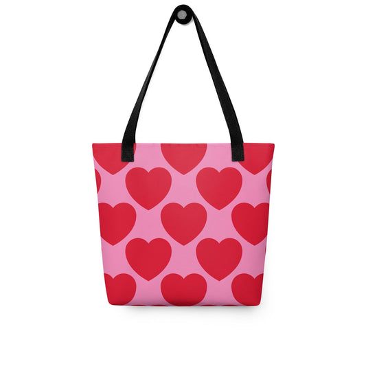ELLIE LOVE red - Tote Bag - SHALMIAK