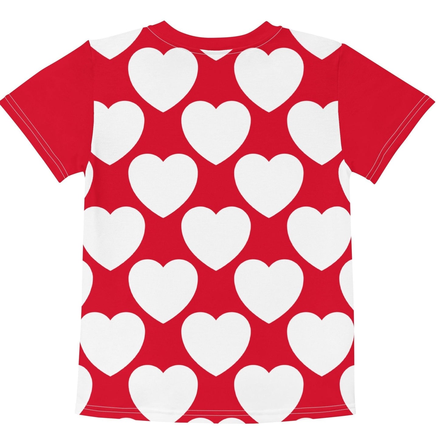 ELLIE LOVE red white - Kids' T-Shirt - SHALMIAK