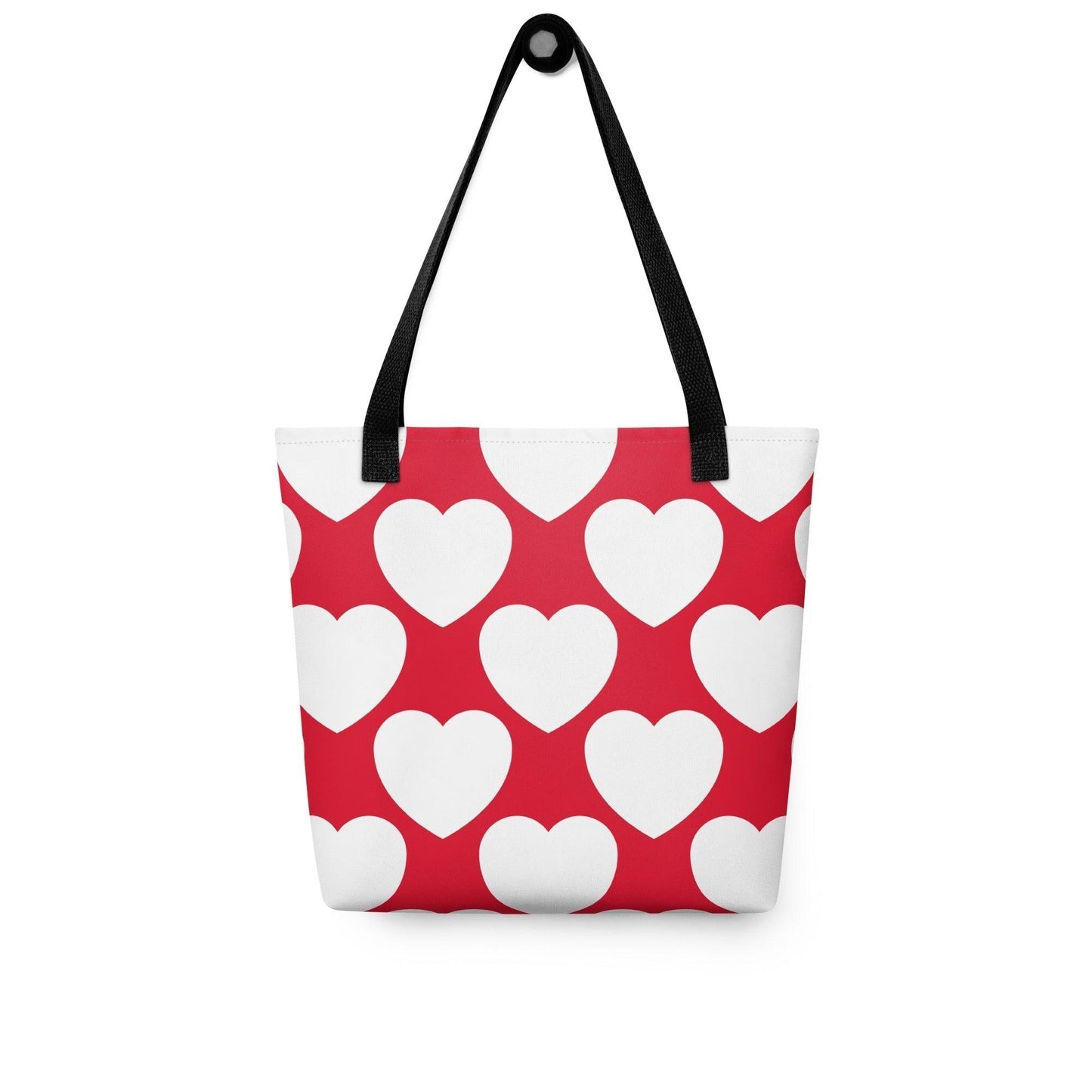 ELLIE LOVE red white - Tote Bag - SHALMIAK