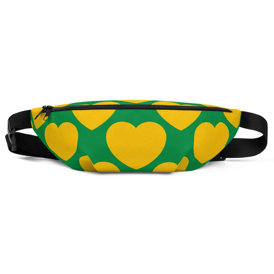 ELLIE LOVE yellow green - Fanny Pack - SHALMIAK