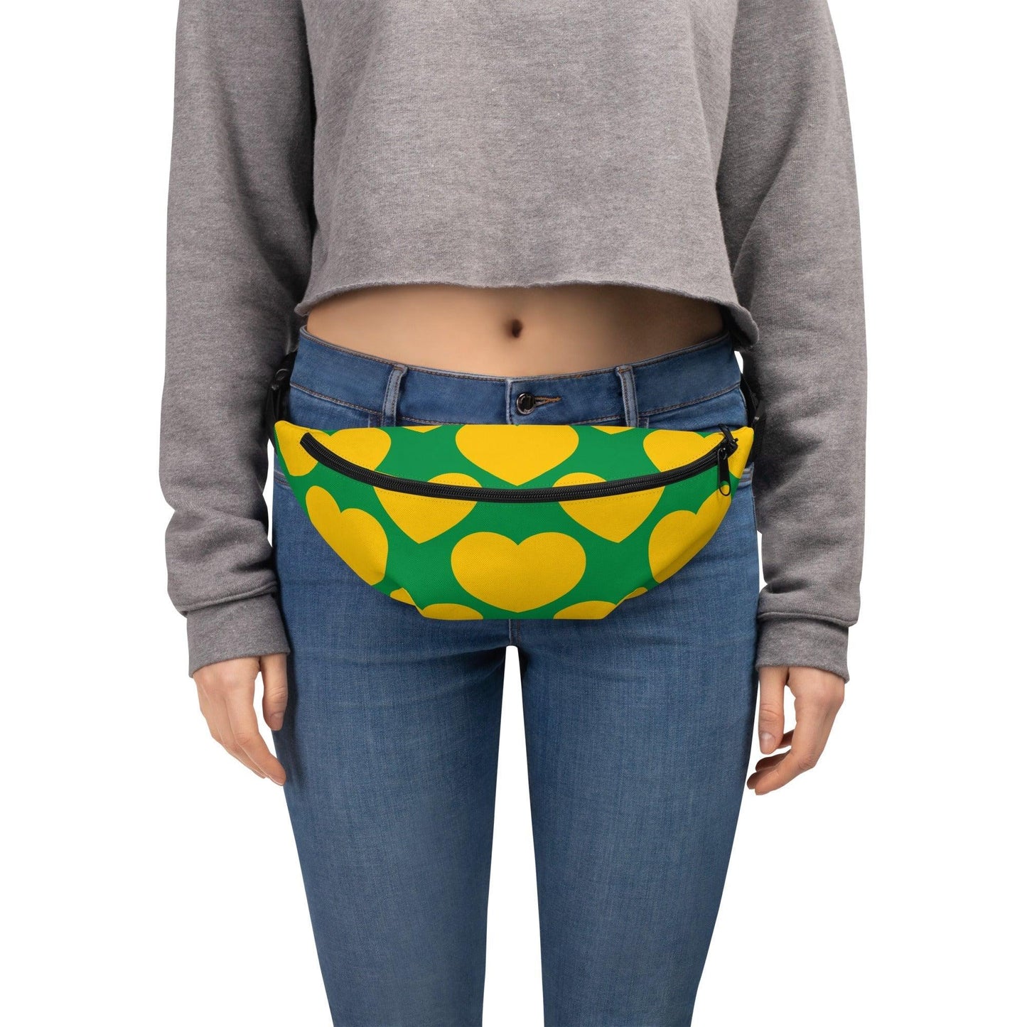 ELLIE LOVE yellow green - Fanny Pack - SHALMIAK
