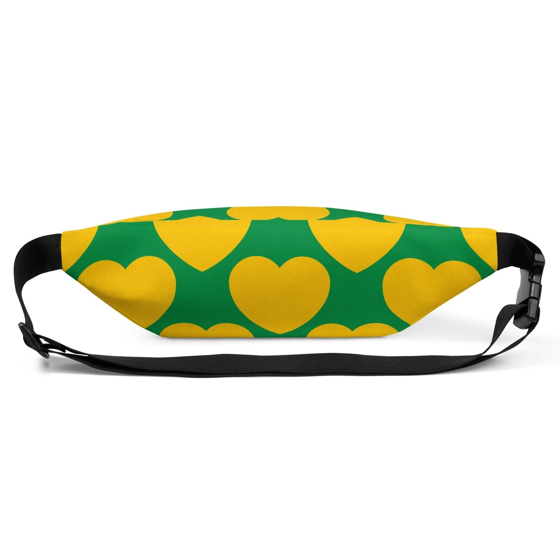 ELLIE LOVE yellow green - Fanny Pack - SHALMIAK
