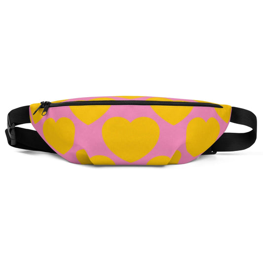 ELLIE LOVE yellow pink - Fanny Pack - SHALMIAK