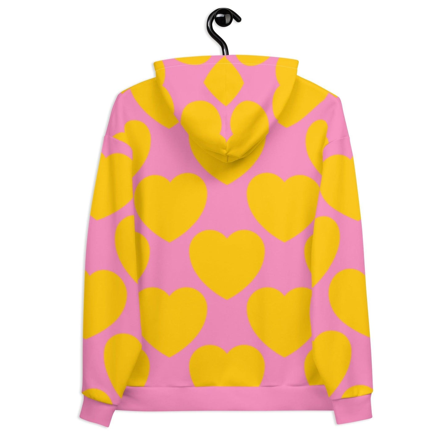 ELLIE LOVE yellow pink - Hoodie - SHALMIAK