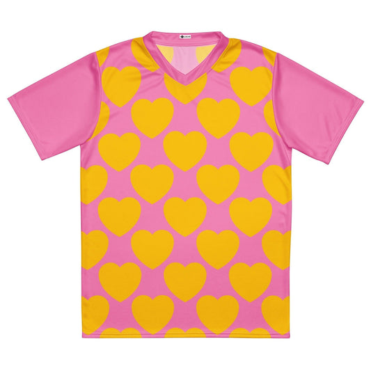 ELLIE LOVE yellow pink - Sports Jersey - SHALMIAK