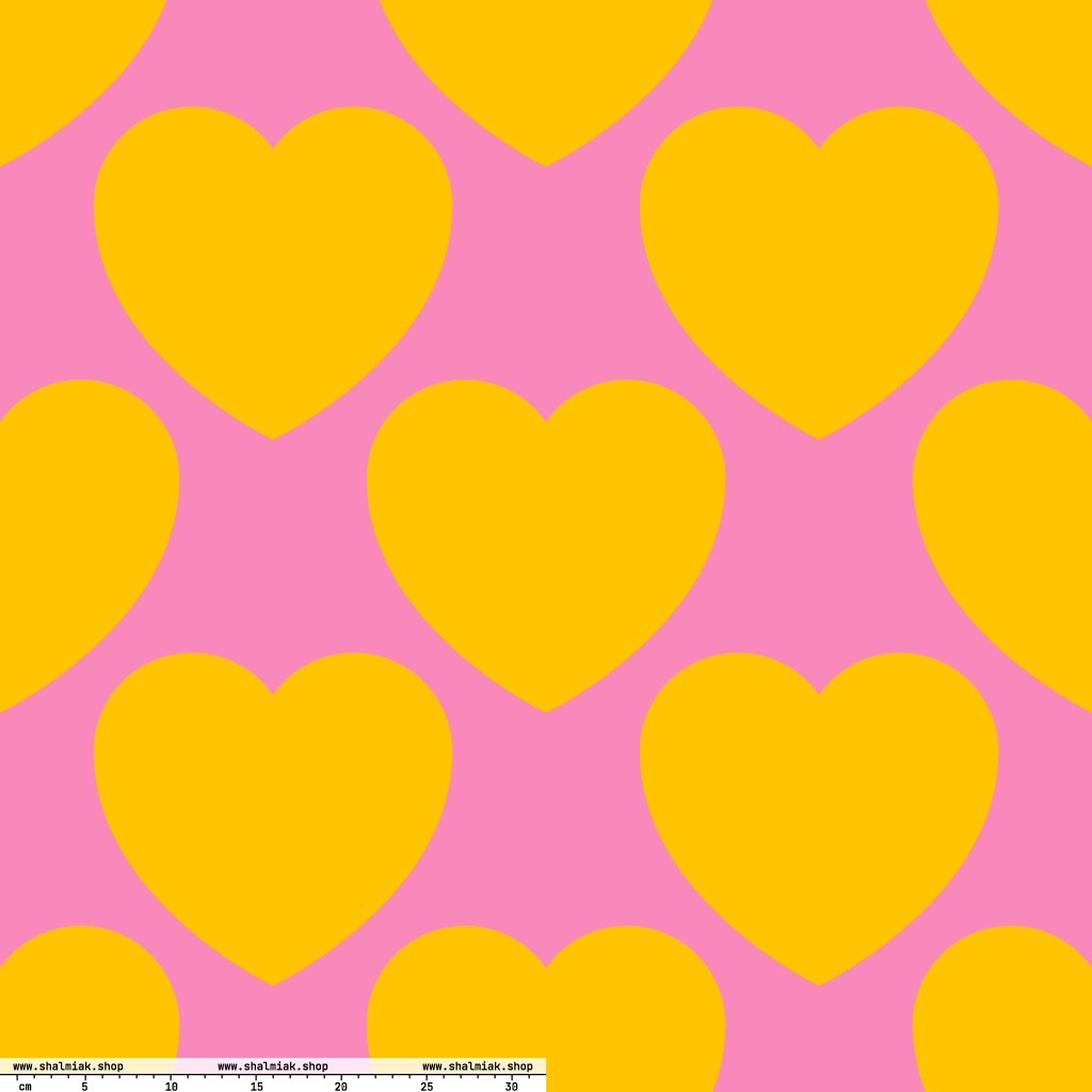 ELLIE LOVE yellow pink XL