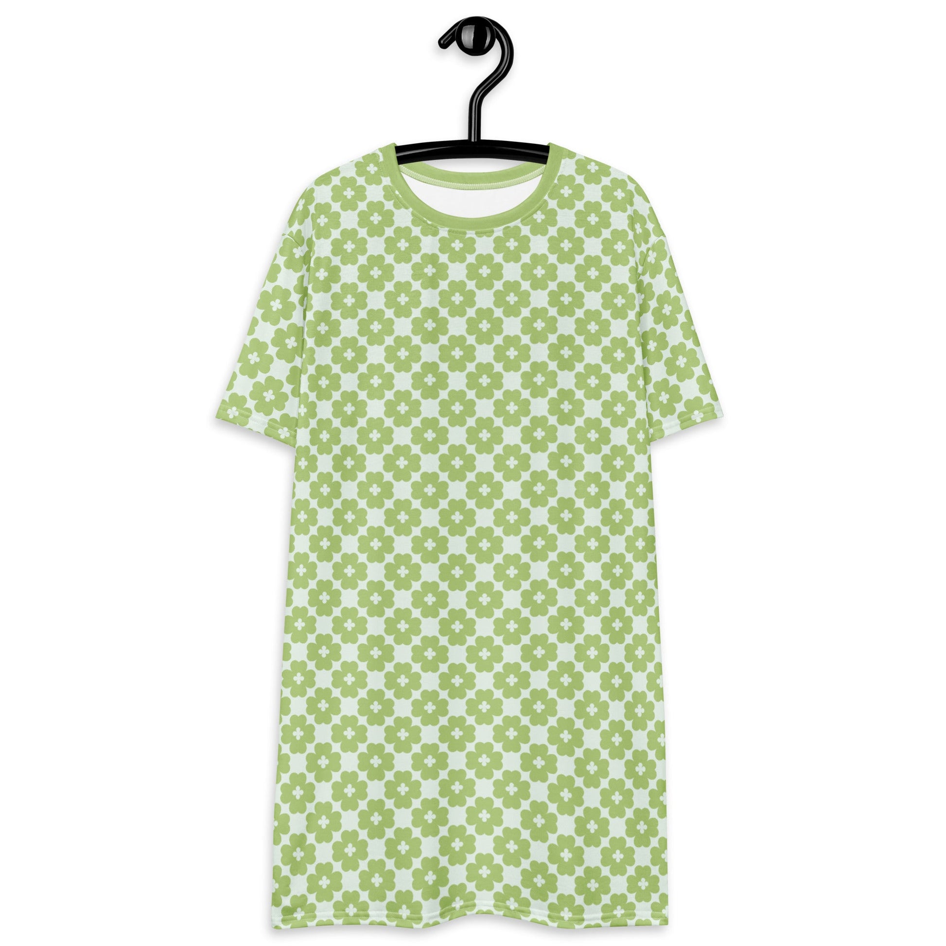 ELLIE LUCK tender green - T-Shirt Dress - SHALMIAK