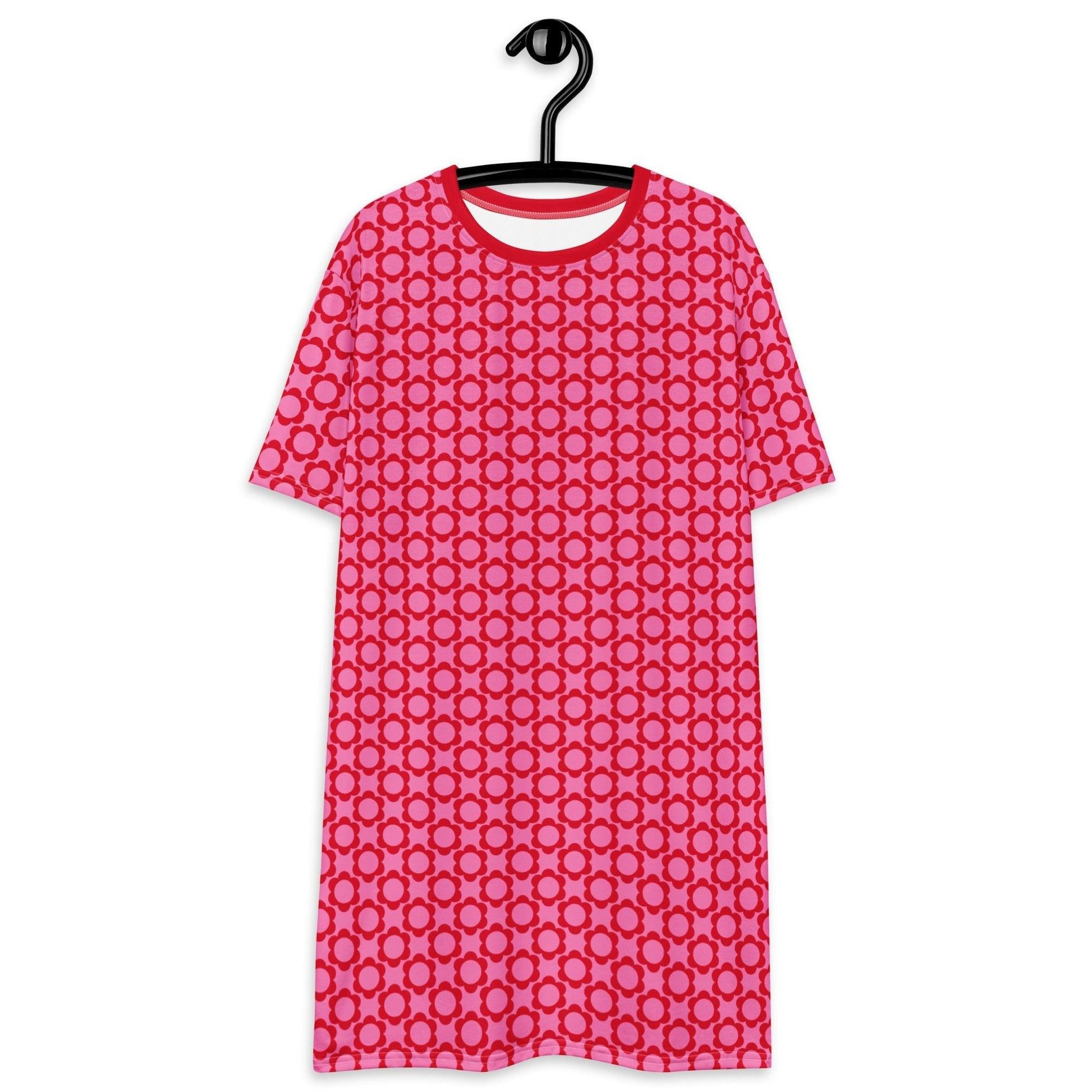 ELLIE mini red - T-Shirt Dress - SHALMIAK
