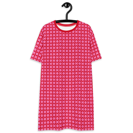 ELLIE mini red - T-Shirt Dress - SHALMIAK