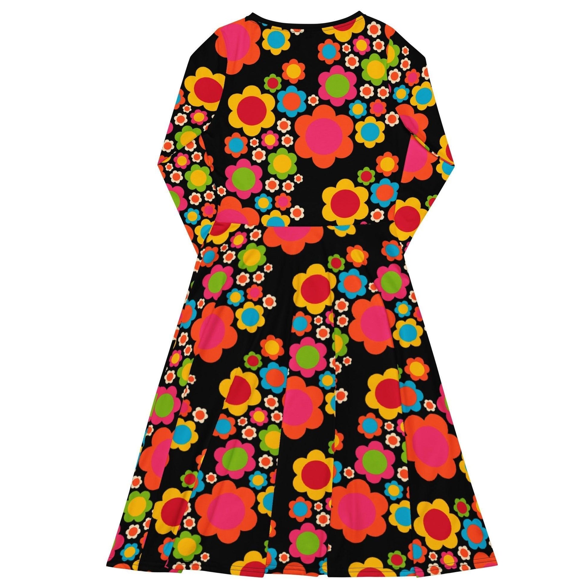 ELLIE MIX - Midi Dress With Pockets - SHALMIAK