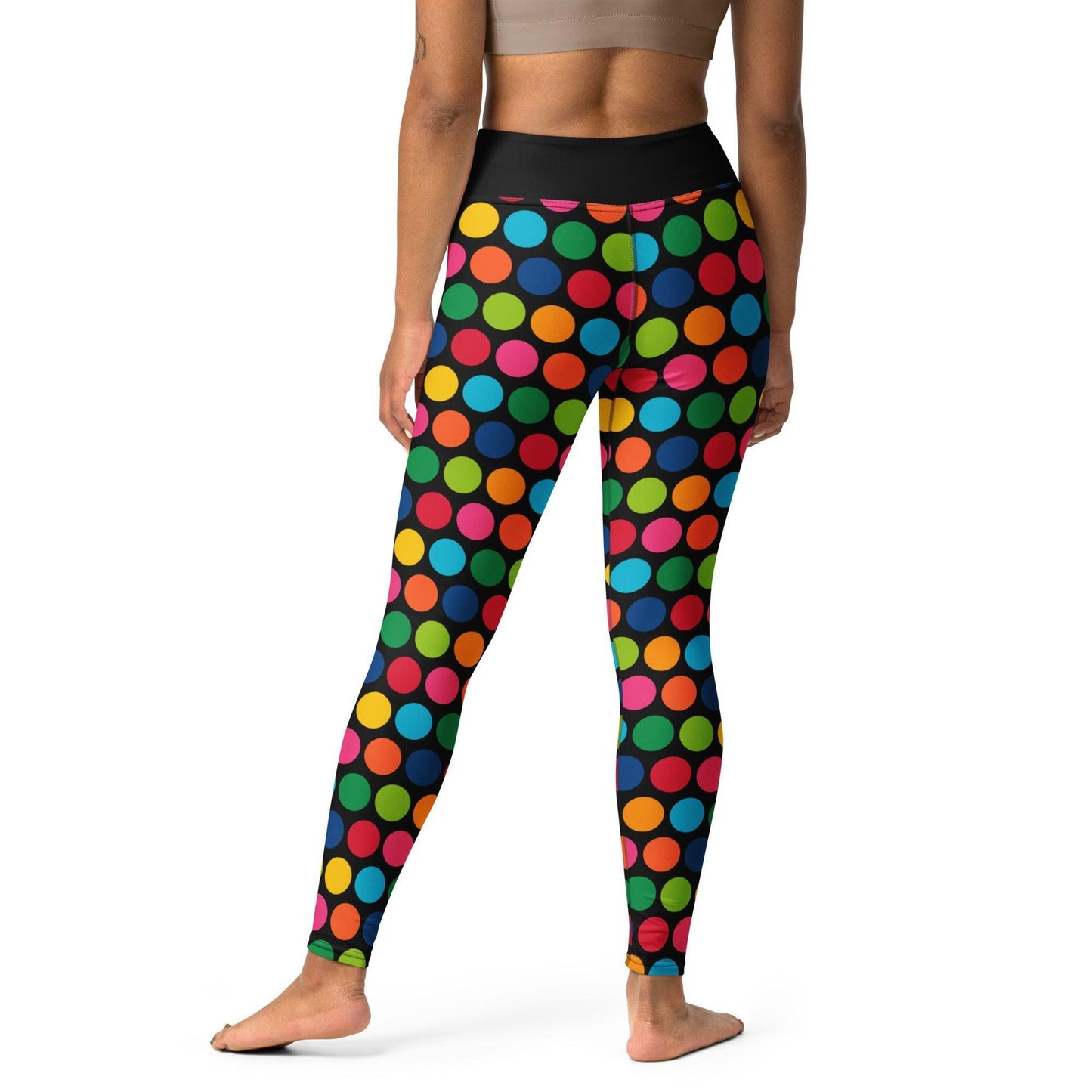 ELLIE rainbow dot - Yoga Leggings - SHALMIAK