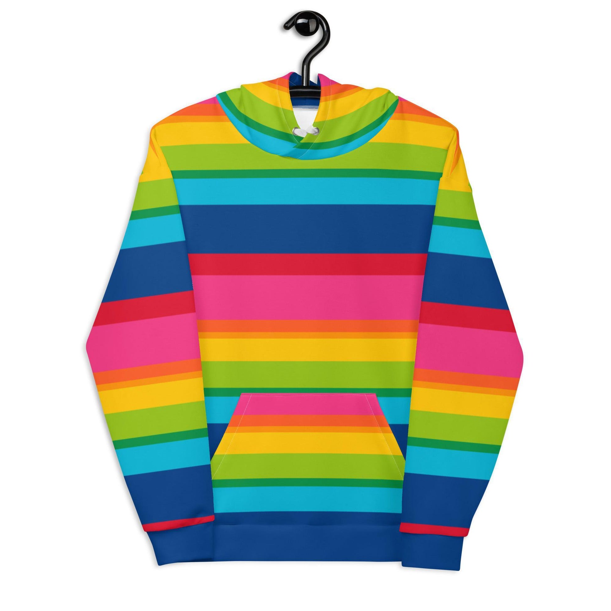 ELLIE rainbow stripe - Hoodie - SHALMIAK