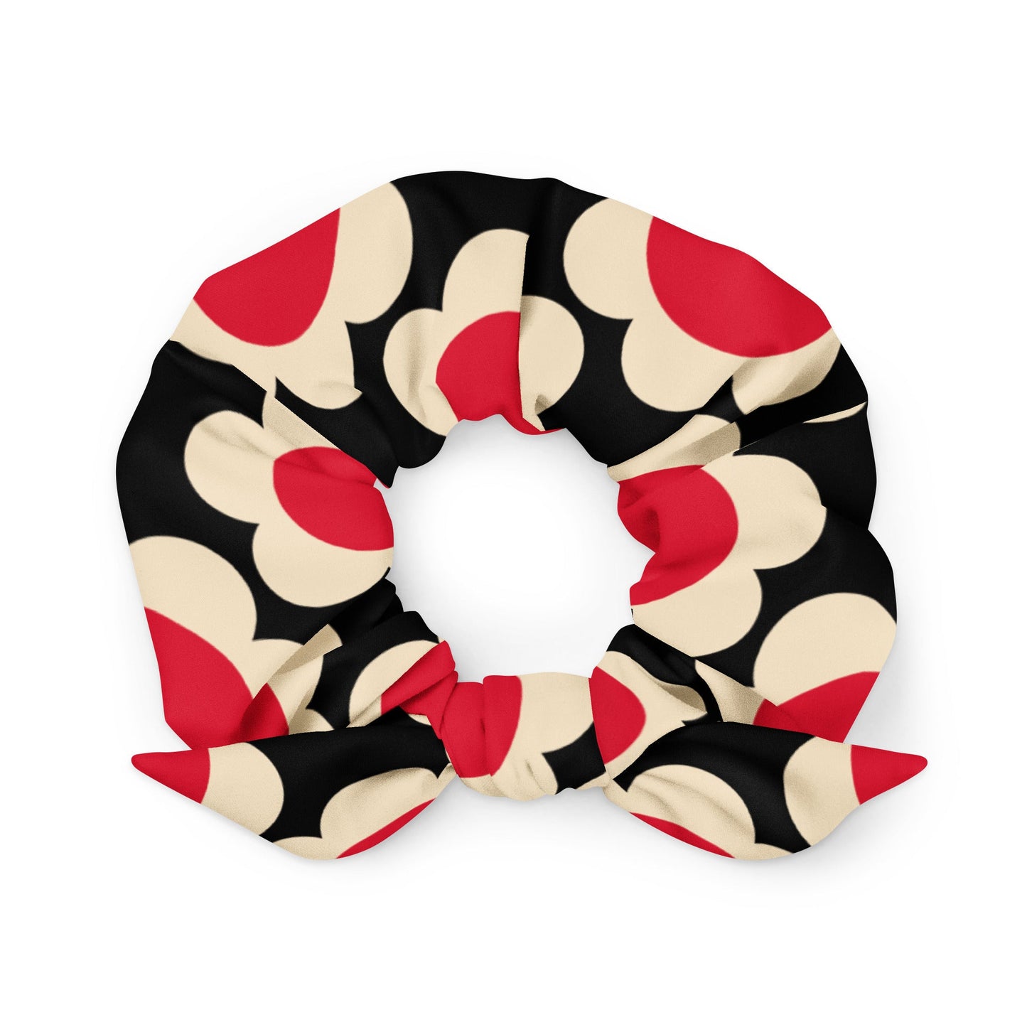 ELLIE red black - Scrunchie - SHALMIAK