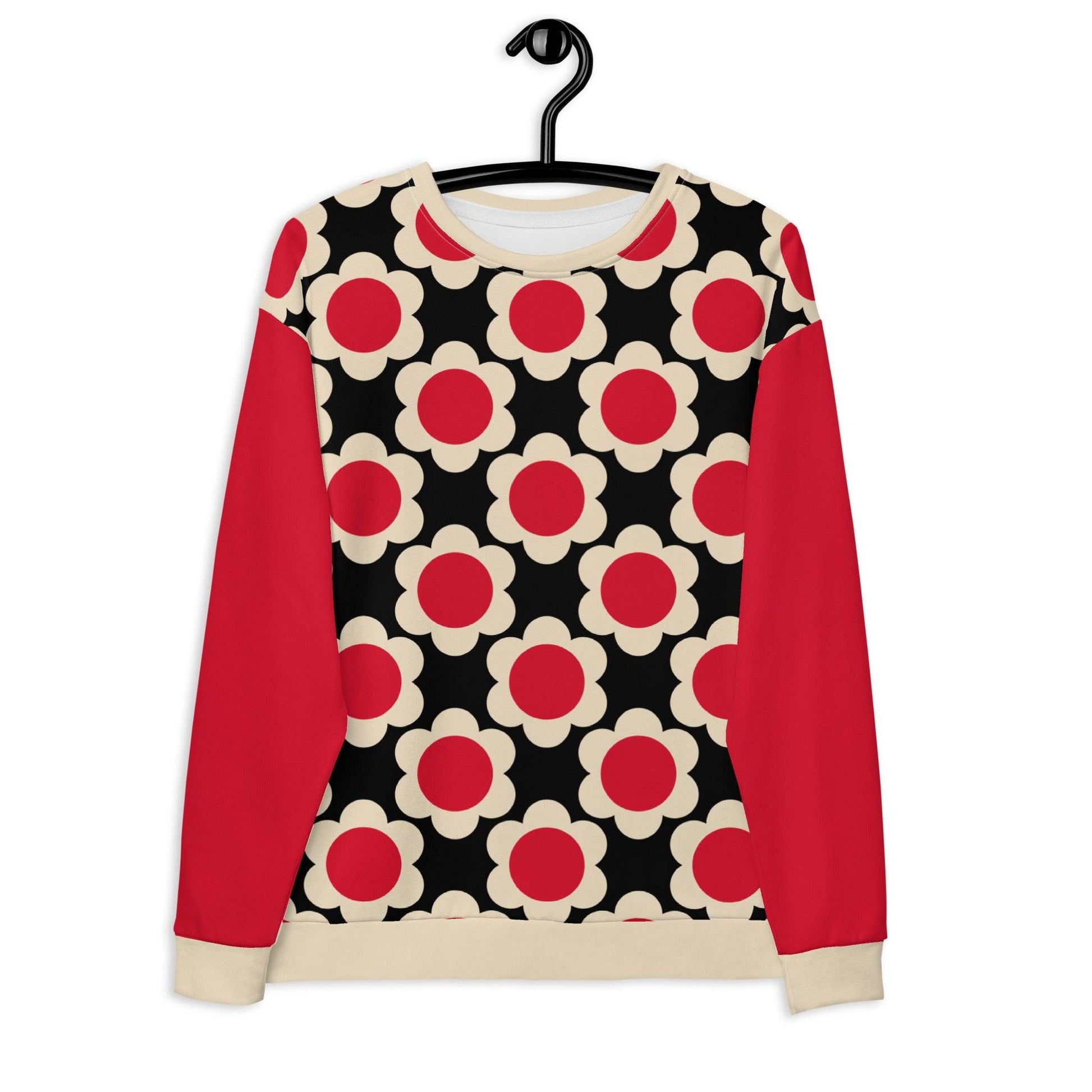 ELLIE red black - Sweatshirt - SHALMIAK