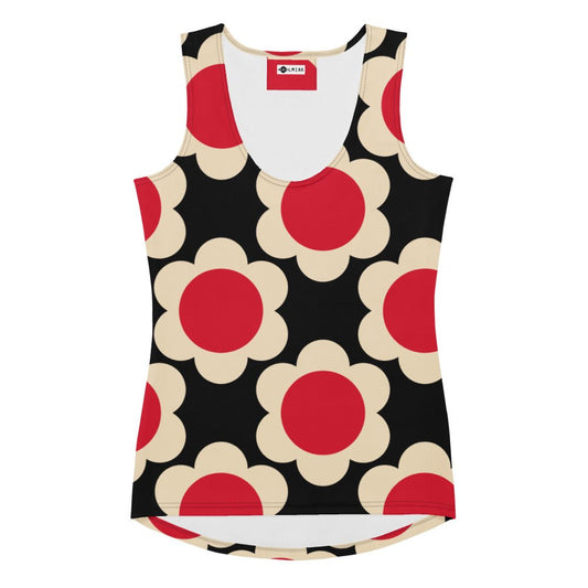 ELLIE red black - Tank Top - SHALMIAK