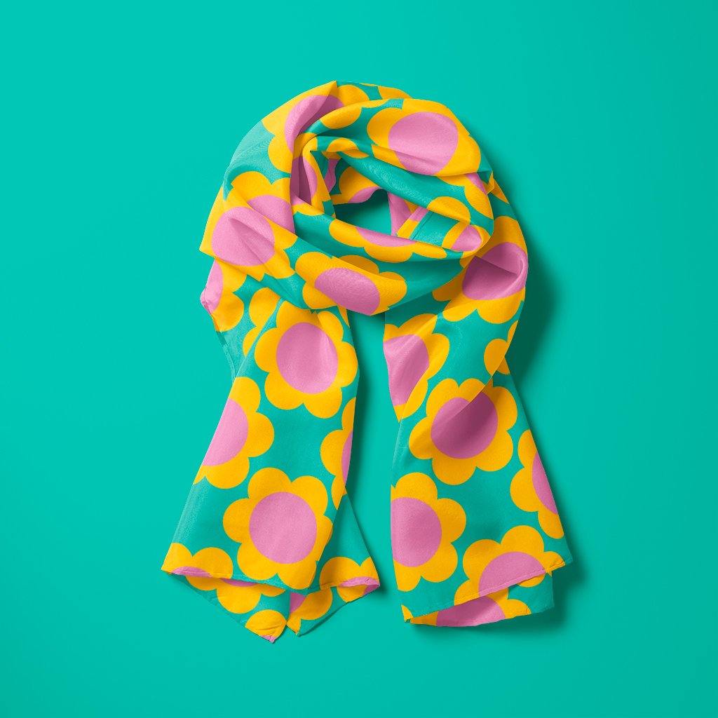Scarf - ELLIE - Classic floral print