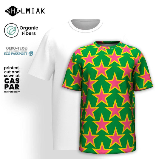 ELLIE STAR green - Organic Cotton T-Shirt - SHALMIAK