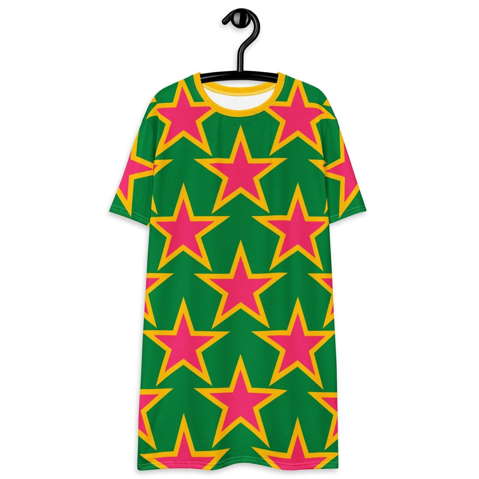 ELLIE STAR green - T-Shirt Dress - SHALMIAK