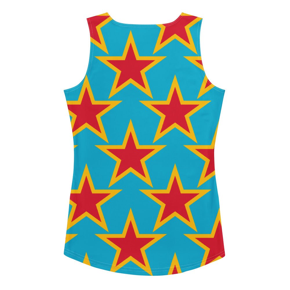 ELLIE STAR turquoise - Tank Top - SHALMIAK