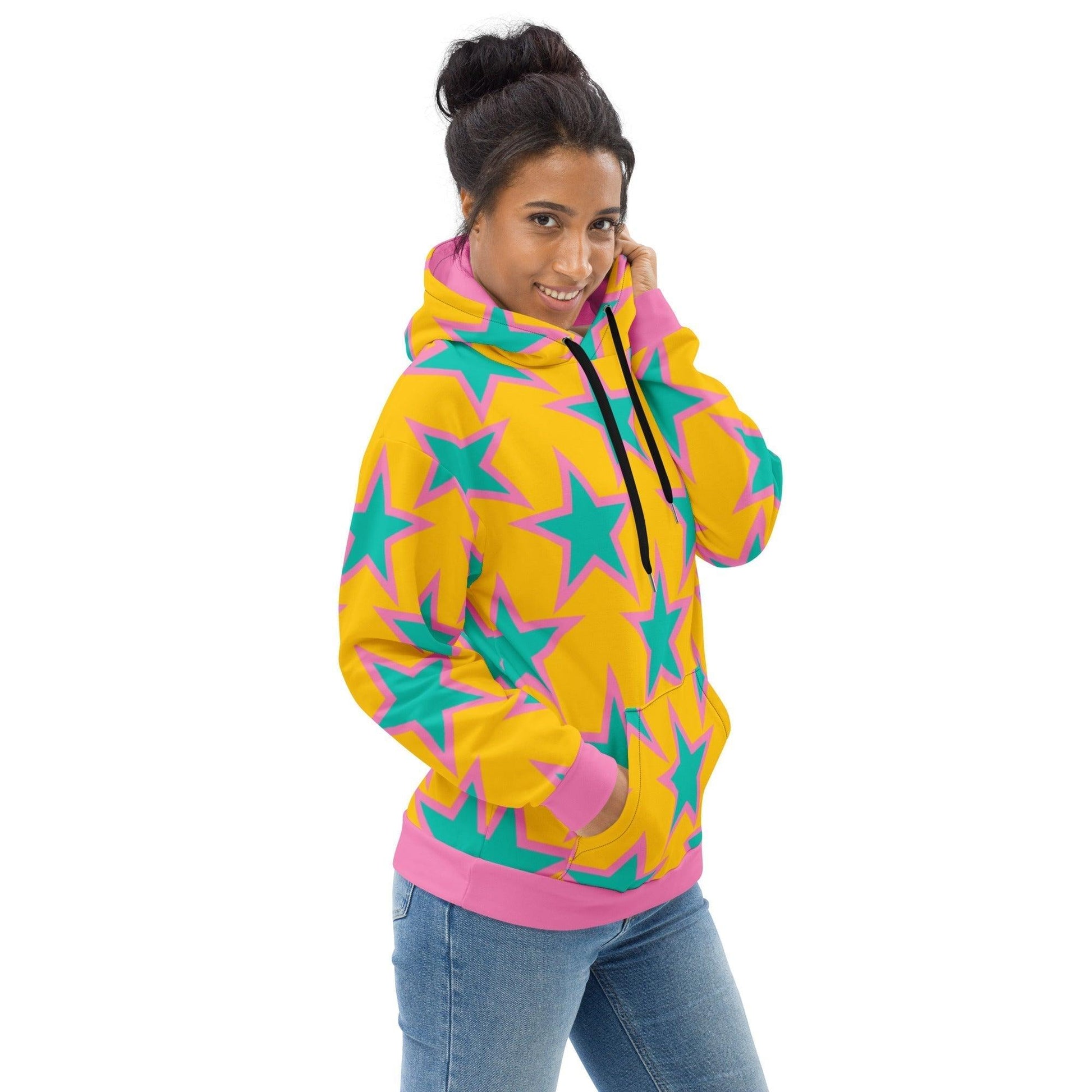 ELLIE STAR yellow - Hoodie - SHALMIAK