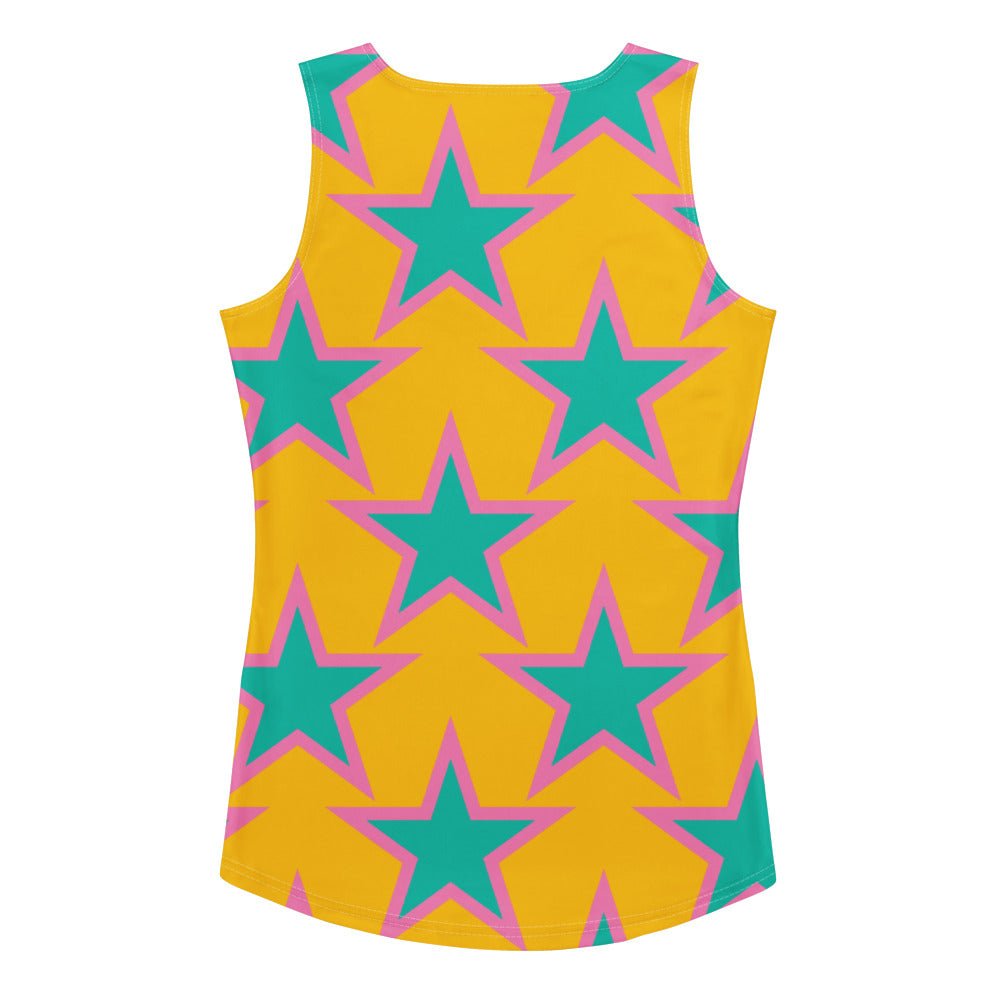 ELLIE STAR yellow - Tank Top - SHALMIAK