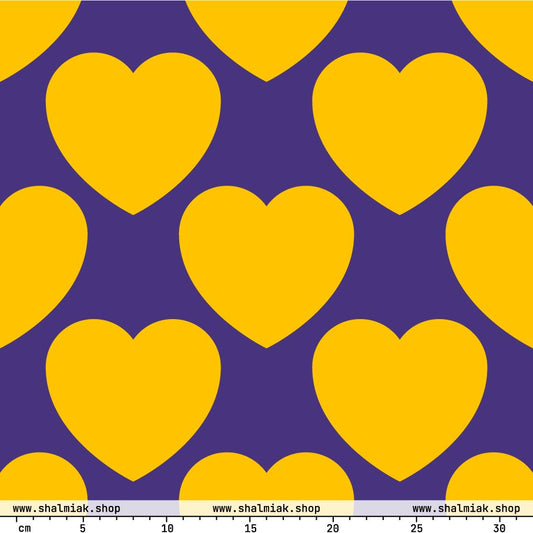 ELLIE LOVE yellow purple