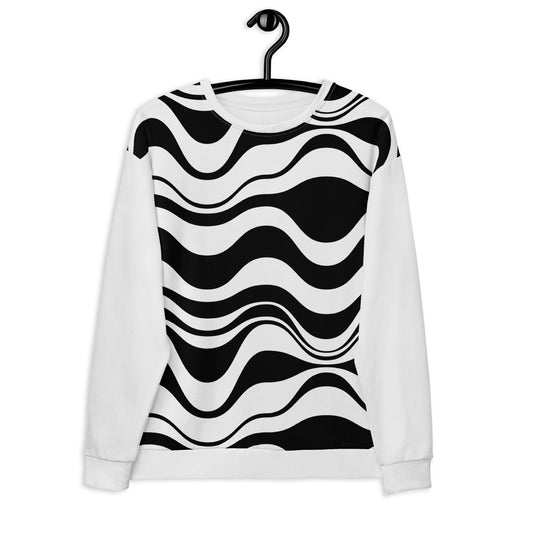 ENERGY WAVES black - Sweatshirt - SHALMIAK