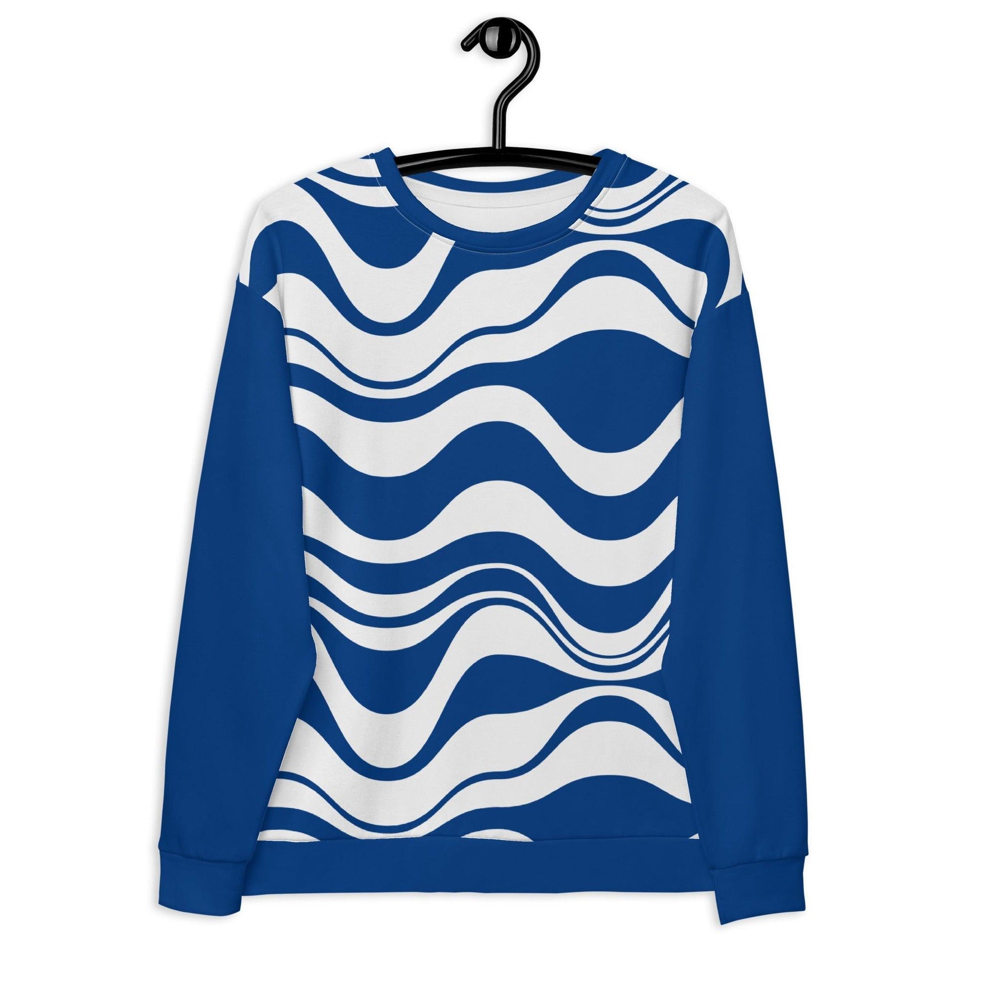 ENERGY WAVES blue - Sweatshirt - SHALMIAK