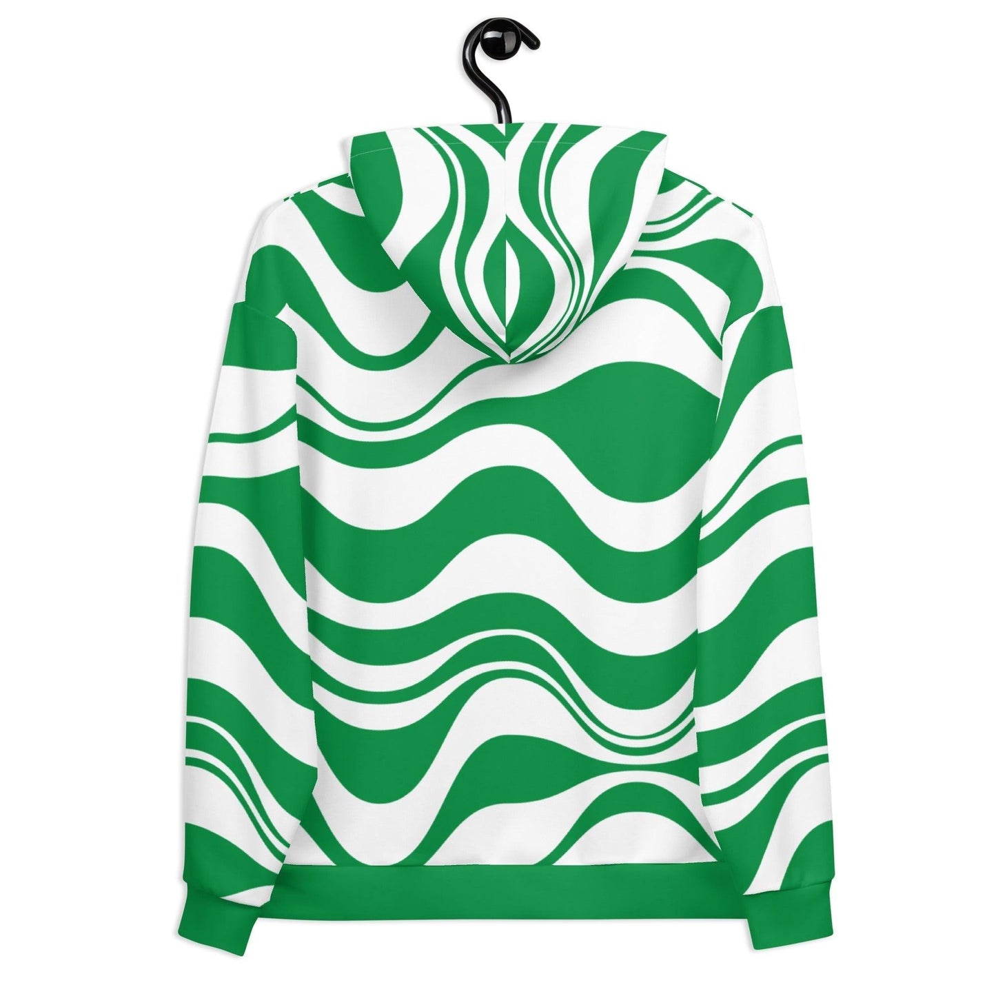ENERGY WAVES green - Hoodie - SHALMIAK