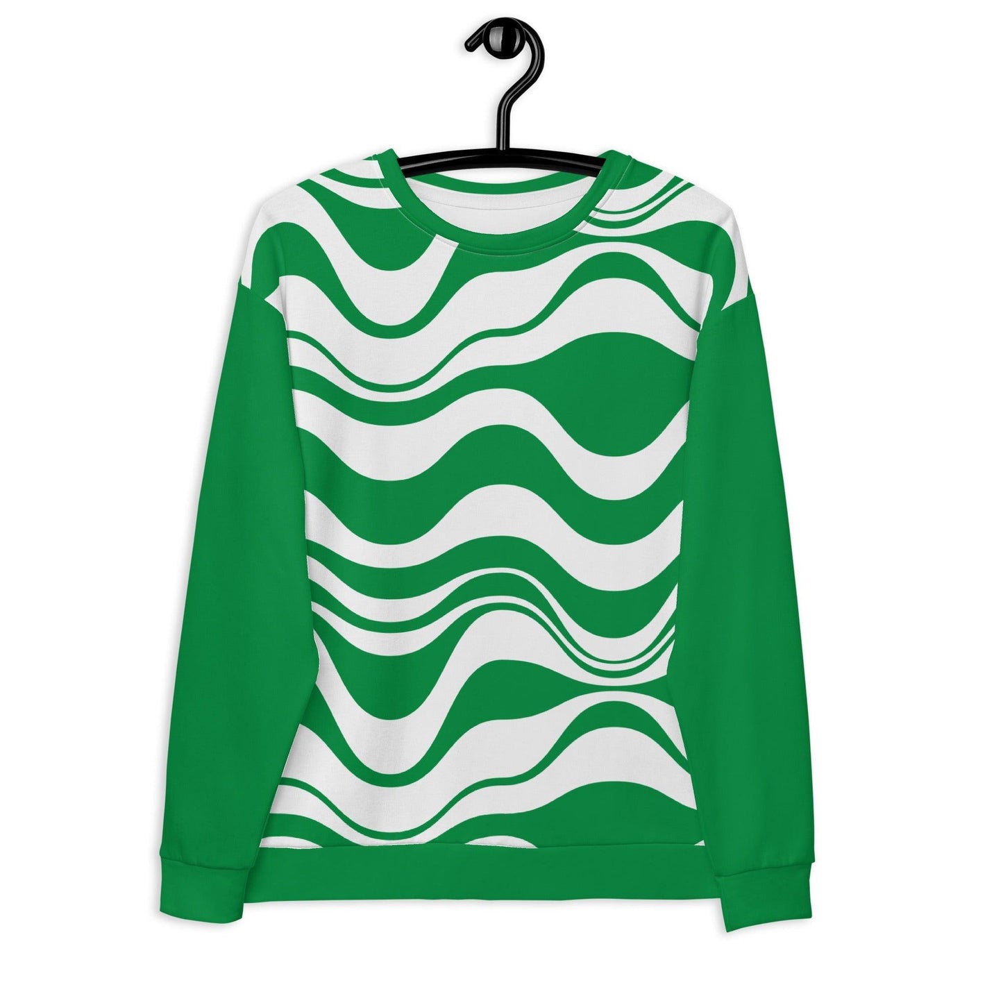 ENERGY WAVES green - Sweatshirt - SHALMIAK