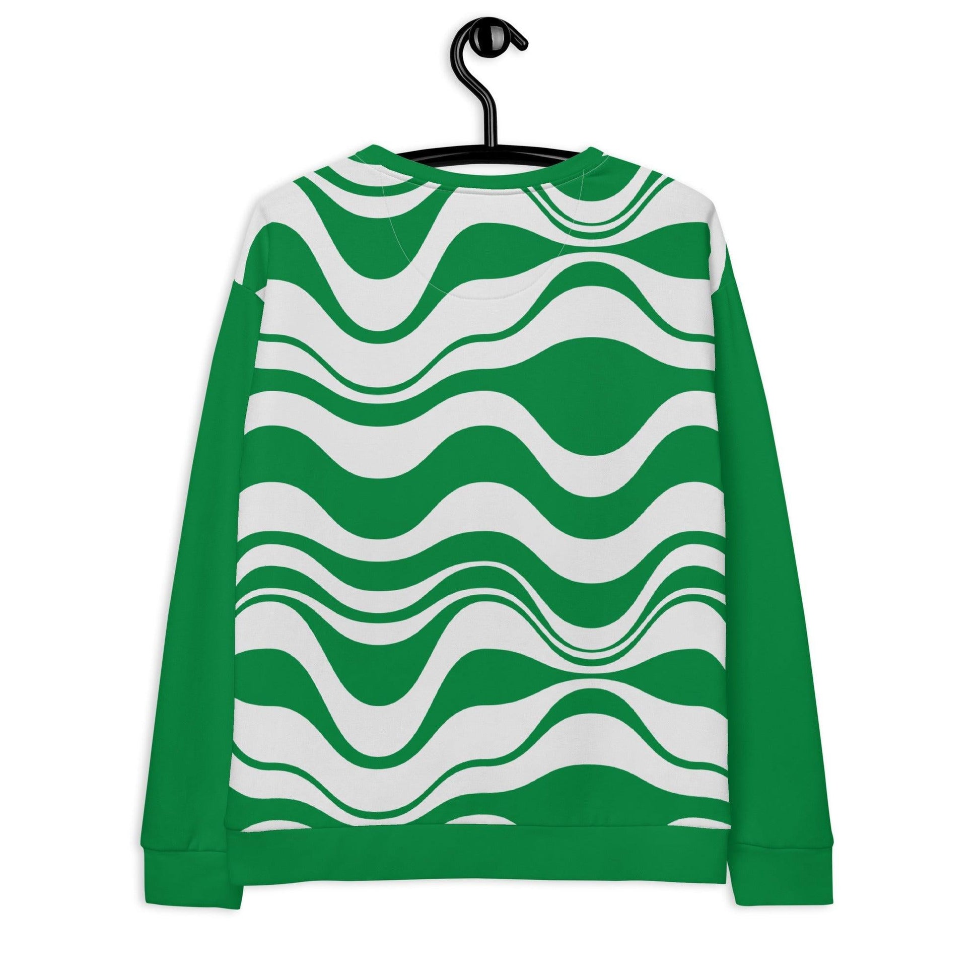 ENERGY WAVES green - Sweatshirt - SHALMIAK