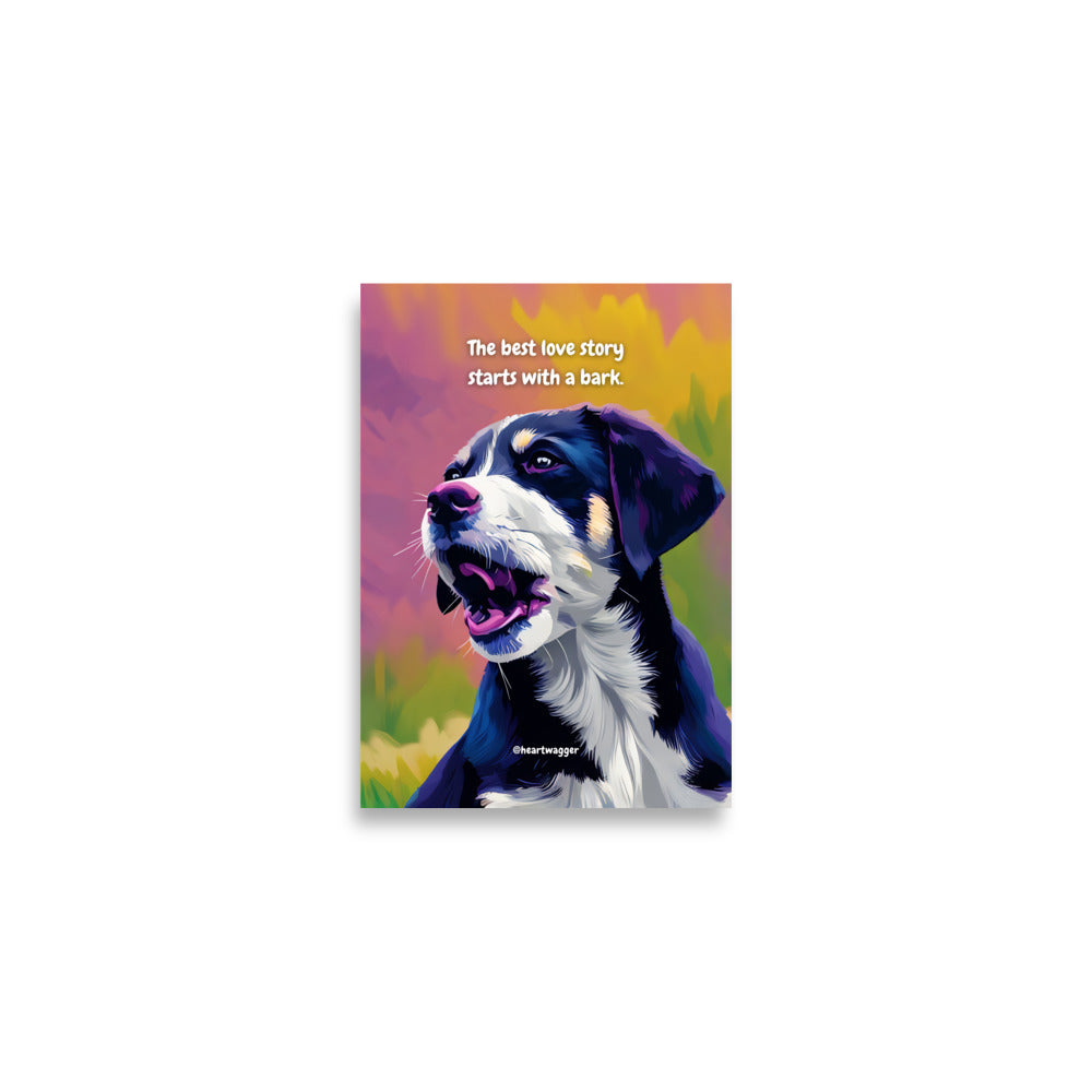 Poster - The best love story starts with a bark