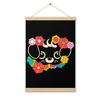 FUNKYPUP black - Poster with hangers - SHALMIAK
