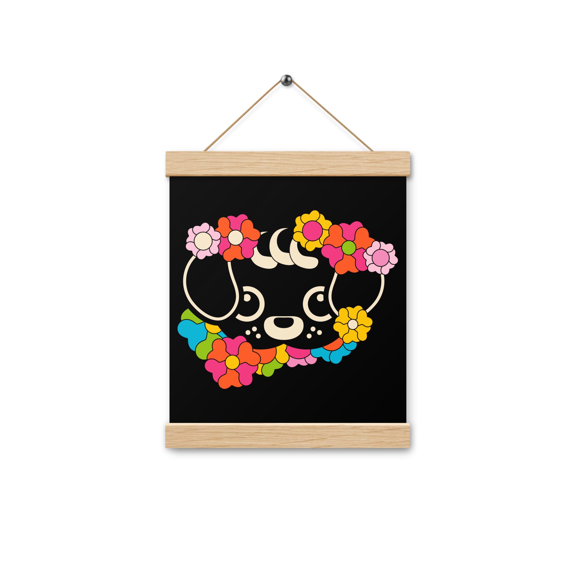 FUNKYPUP black - Poster with hangers - SHALMIAK