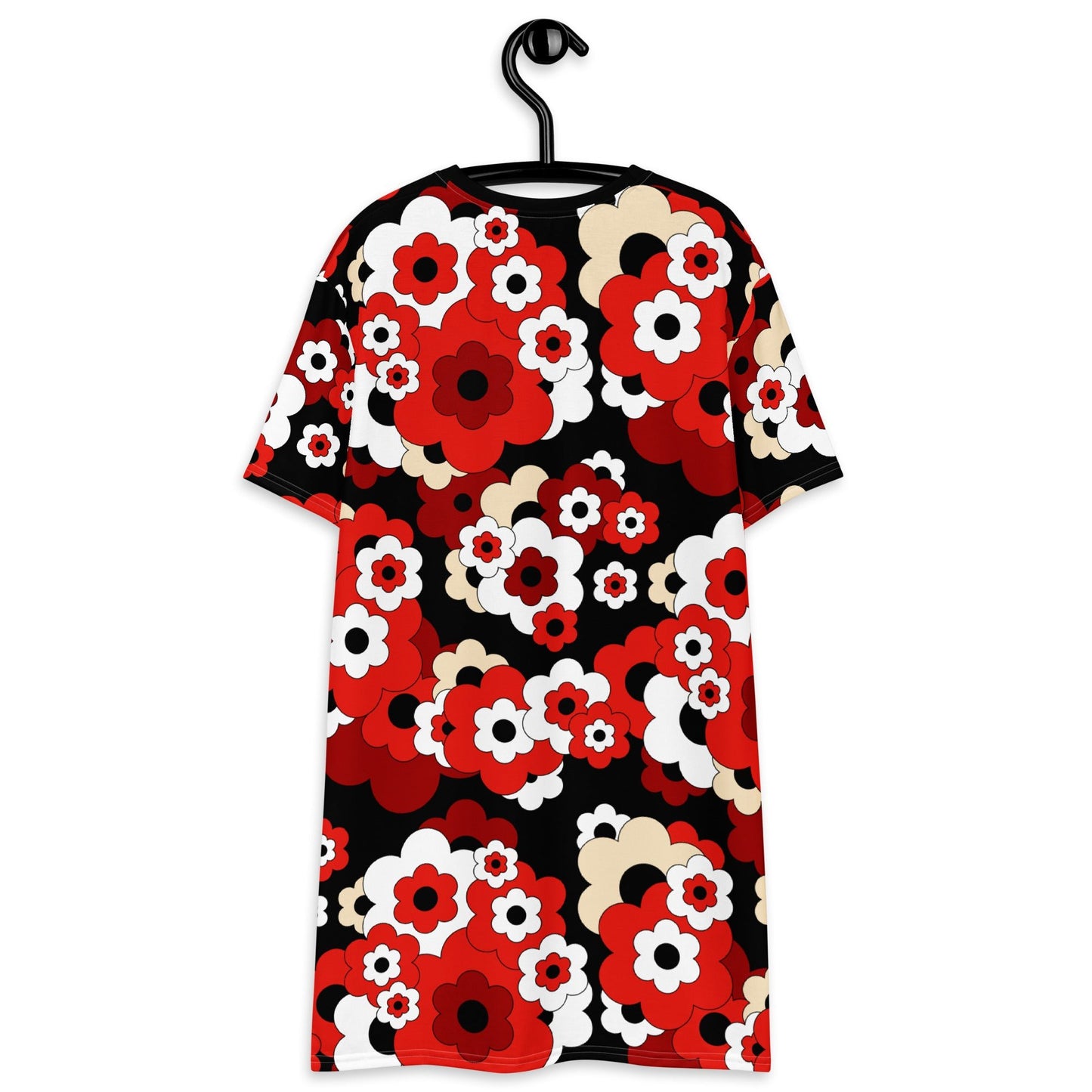 ERICA red - T-Shirt Dress - SHALMIAK