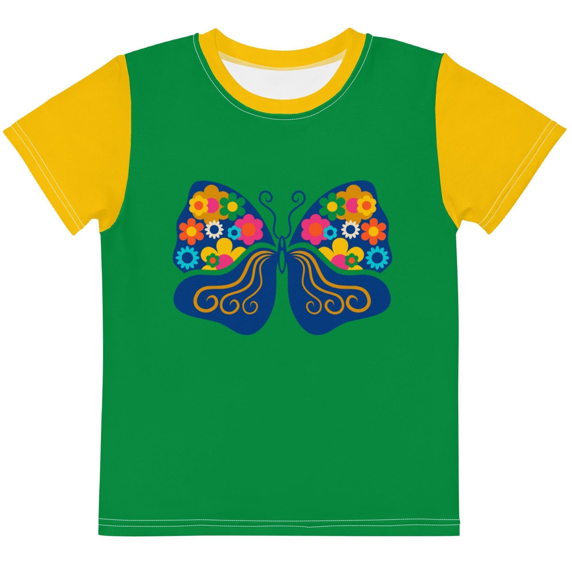 FAB FLOVERYFLY green - Kids' T-Shirt - SHALMIAK