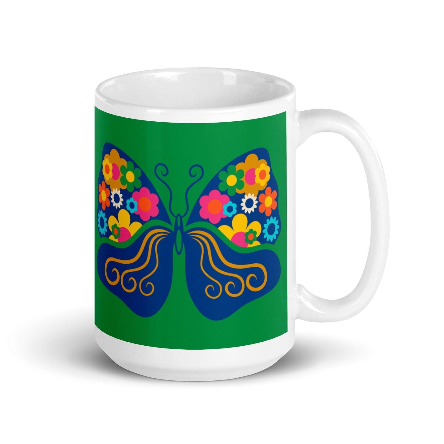 FAB FLOVERYFLY green - Mug - SHALMIAK