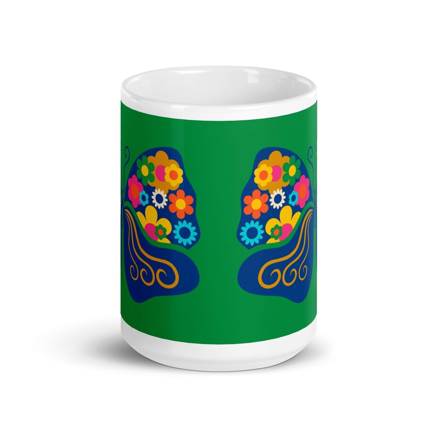 FAB FLOVERYFLY green - Mug - SHALMIAK