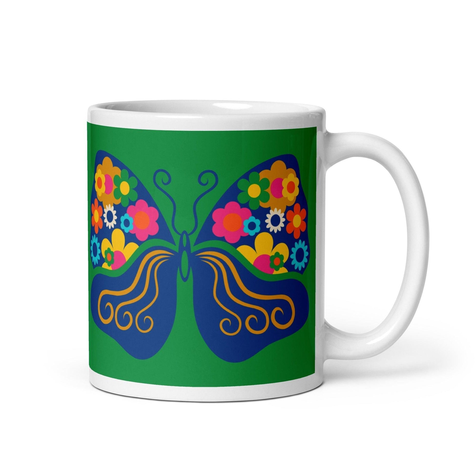 FAB FLOVERYFLY green - Mug - SHALMIAK