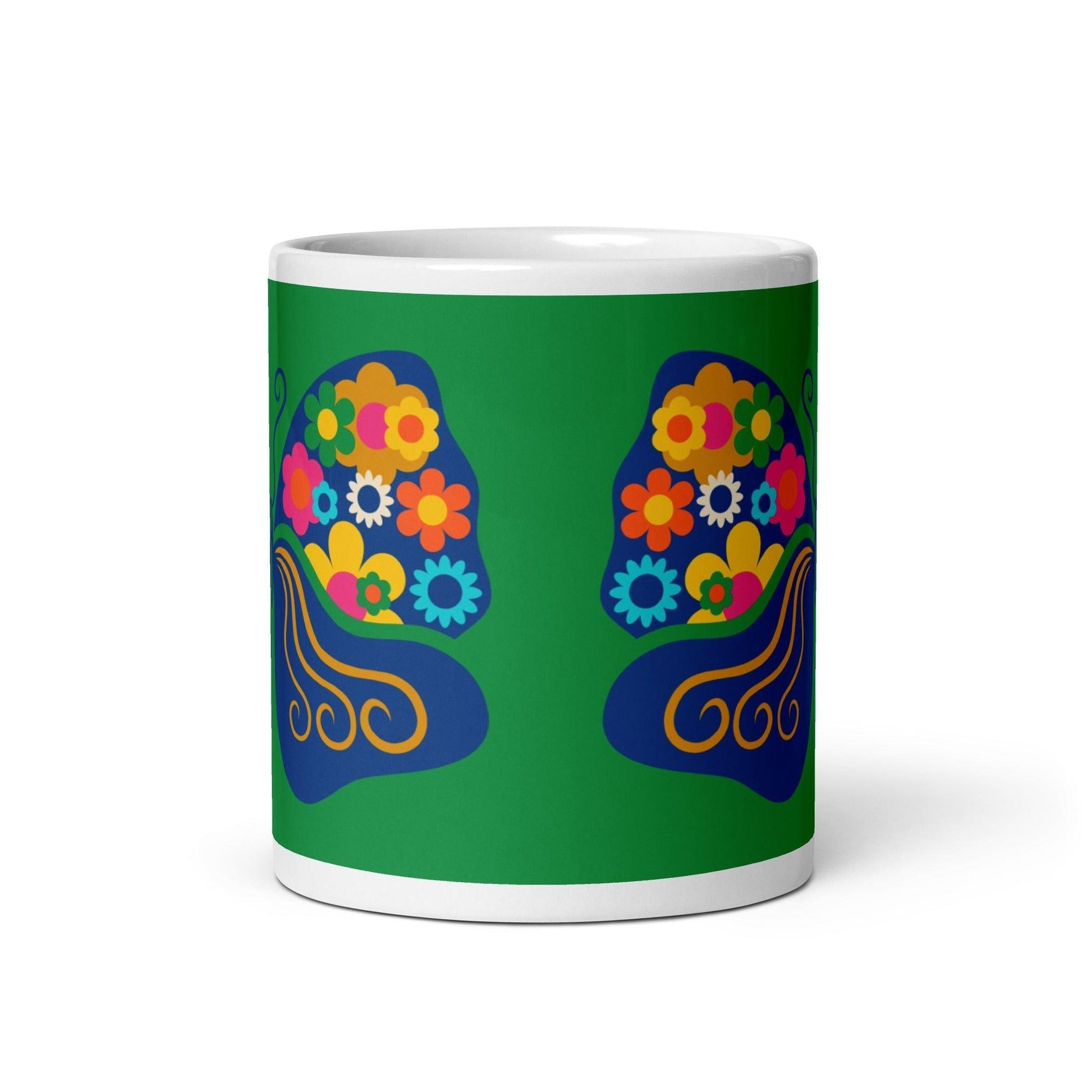 FAB FLOVERYFLY green - Mug - SHALMIAK