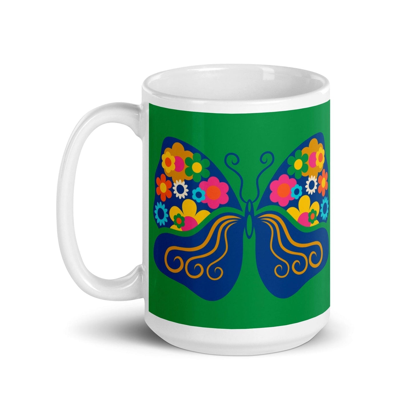 FAB FLOVERYFLY green - Mug - SHALMIAK