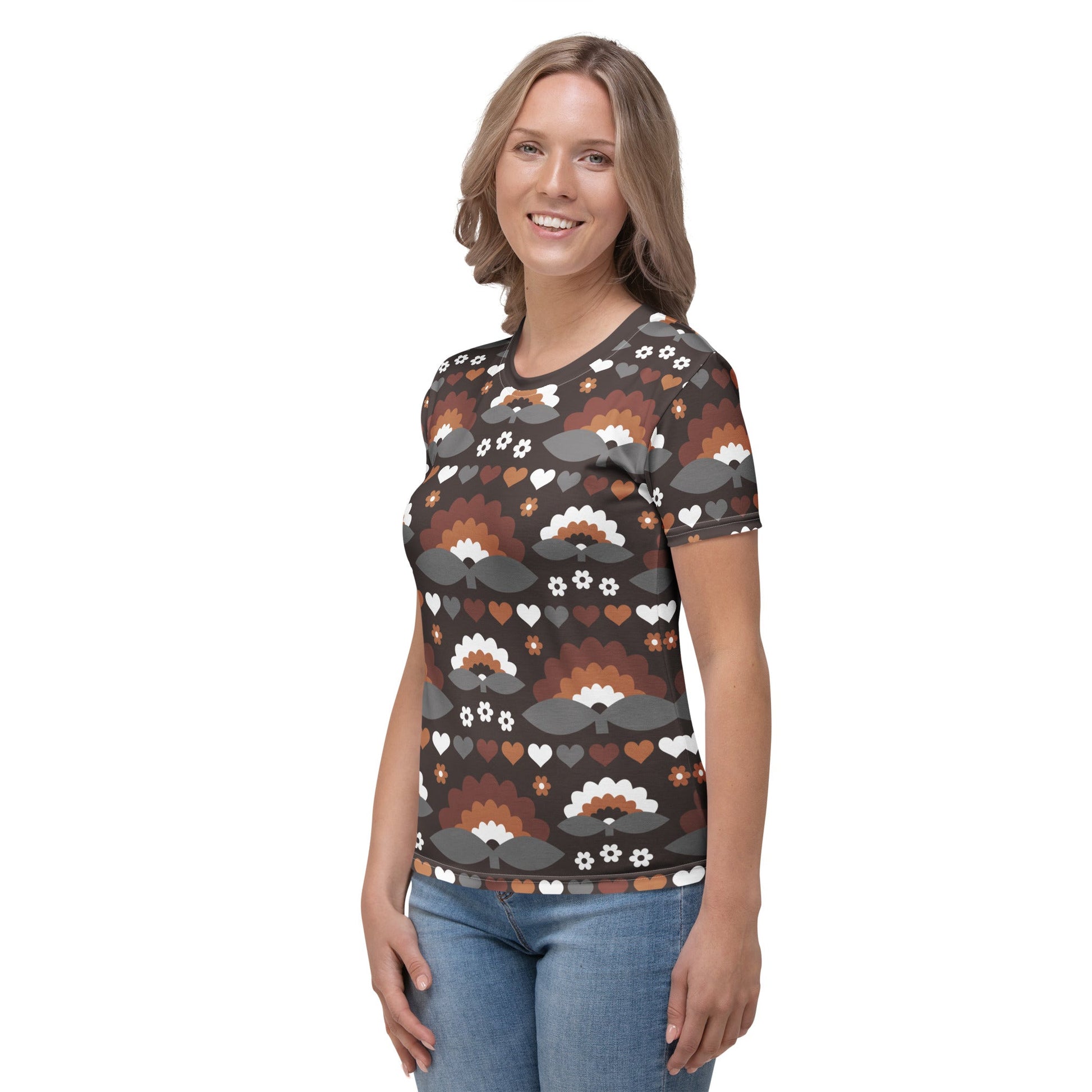 FALL IN LOVE mocca - Women's T-Shirt