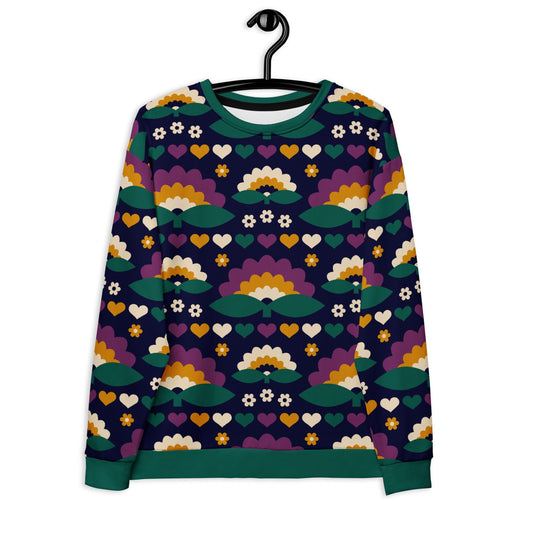 FALL IN LOVE purple - Sweatshirt - SHALMIAK